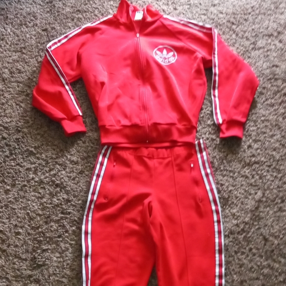 1980s Vintage Adidas Original Tracksuit - Picture 3 of 10